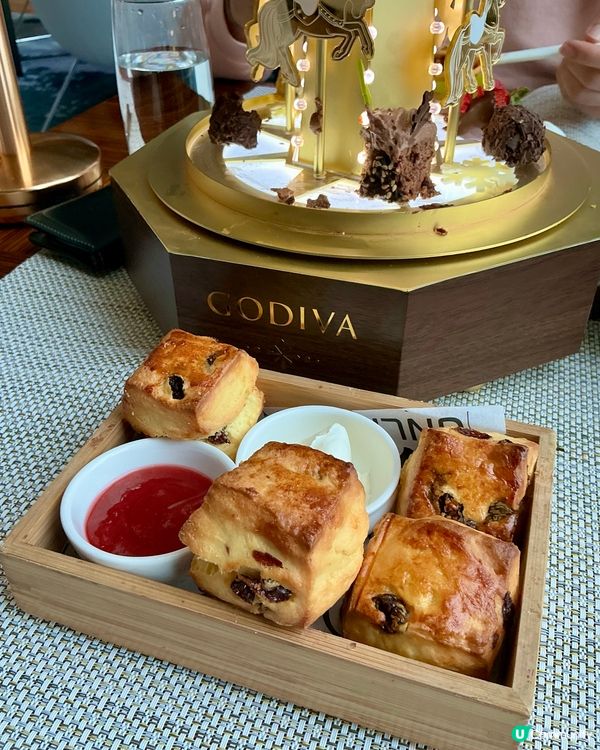 🍫朱古力控試🍫Godiva星願木馬下午茶🎠
