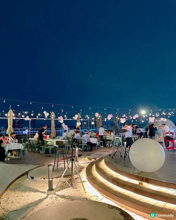 天台露營 BBQ！🌃 深圳夜景超正！🤤