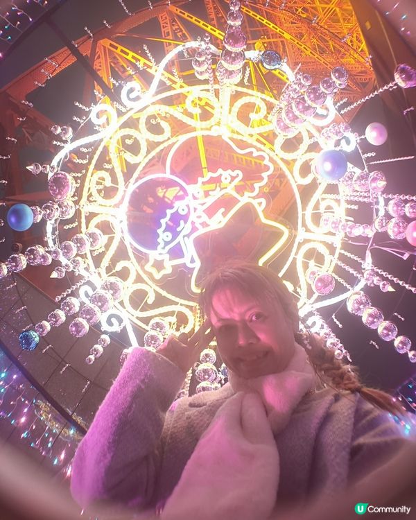 東京鐵塔 ｘ雙子星 冬日夢幻灯飾