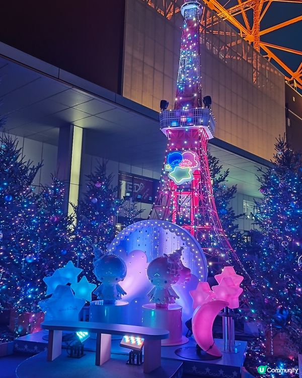 東京鐵塔 ｘ雙子星 冬日夢幻灯飾