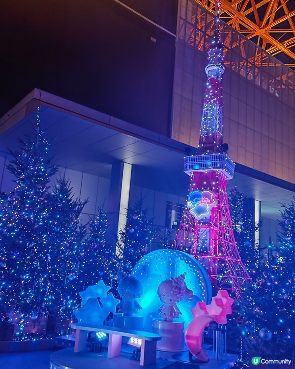 東京鐵塔 ｘ雙子星 冬日夢幻灯飾