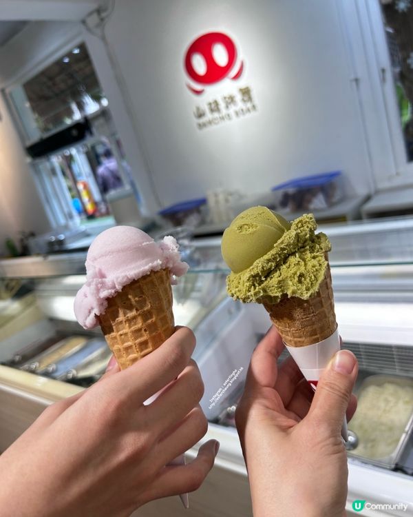 審計新村必食 💕 金萱烏龍 gelato 