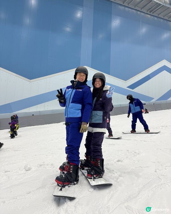 華發冰雪熱雪奇蹟🏂！深圳新場勁好玩！