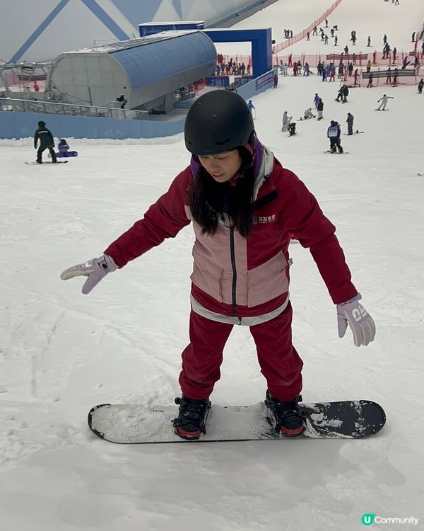 華發冰雪熱雪奇蹟🏂！深圳新場勁好玩！
