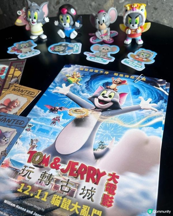 冤家貓鼠穿越古城！😍 妹豬睇到嘩嘩聲！ #大電影