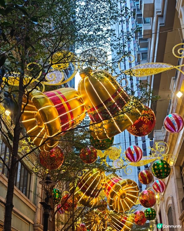 利東街聖誕燈飾2025！勁靚🤩 歐洲嘉年華feel