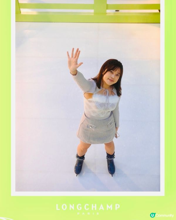 Longchamp全球限定La Patinoire溜冰場⛸️