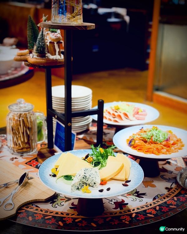 𓂃.𓈒東涌𓎏ෆ.ᐟ聖誕限定煙燻風味自助餐𓈒𓂃.