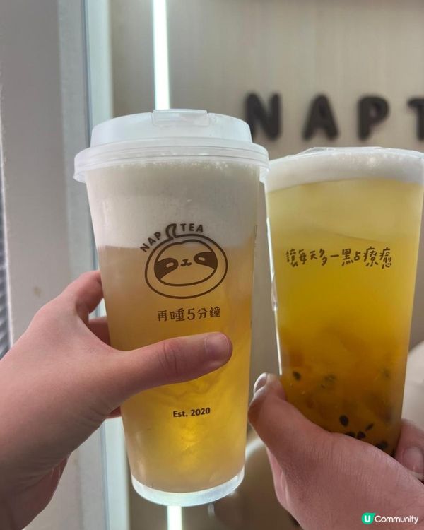 台灣人氣茶飲「再睡5分鐘」