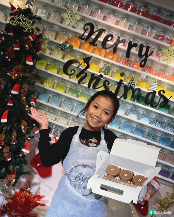 1.  聖誕親子烘焙樂！旺角分店超正🥳🍰