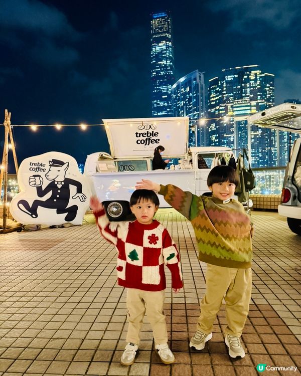 聖誕節2025‼️ 中港城車尾箱聖誕市集✨配閃亮維港景