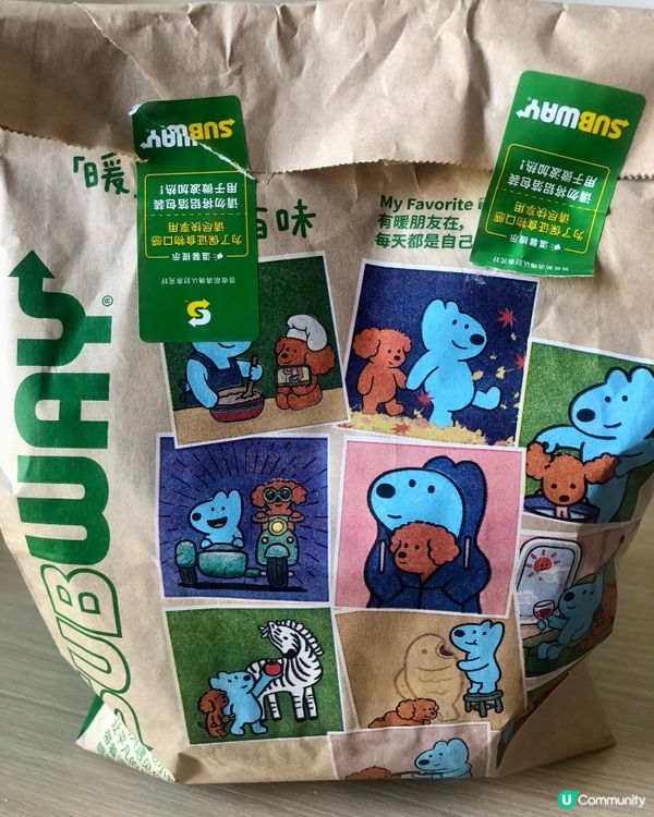 深圳Subway6英寸蛋方芝士三明治套餐