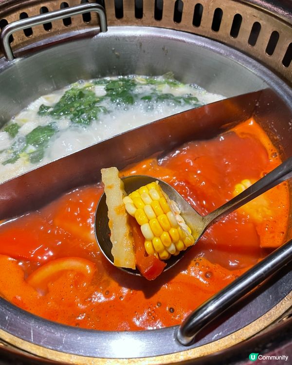 雙拼湯底，兩種滋味