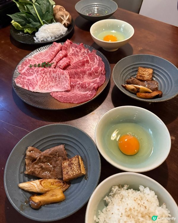 壽喜燒午市套餐勁抵食｜喰楽 (觀塘)