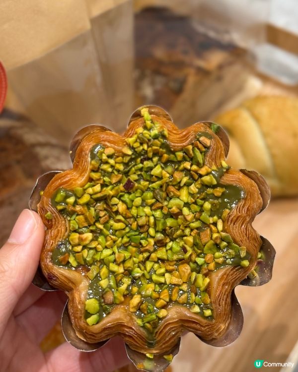 三重芝士貝果🧀🥐 😋超足料開心果千層酥💚