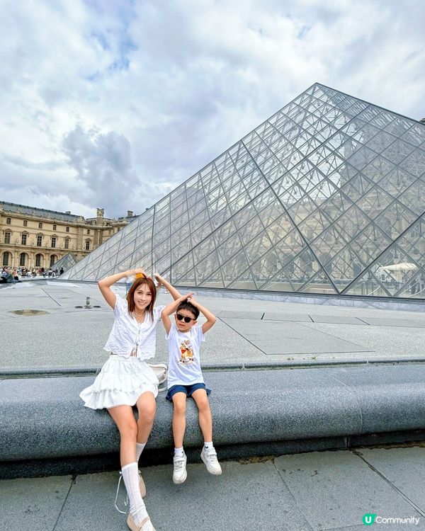 🇫🇷【1 Day in Paris|羅浮宮打卡日記】🩷✨