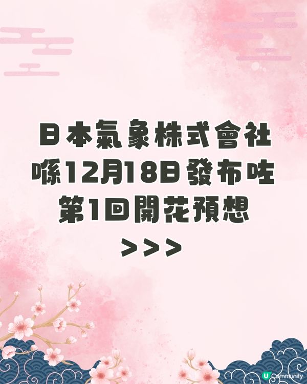 【2026日本賞櫻全攻略】首波預測出爐！東京名古屋率先開跑 ！教你分辨4大常見品種🌸