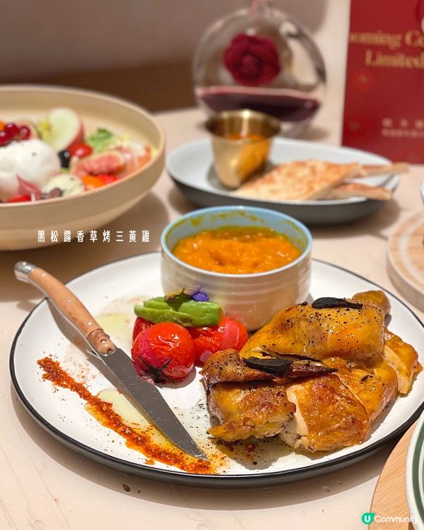 🇭🇰銅鑼灣夢幻打卡餐廳🌸 儀式感聖誕大餐🎄