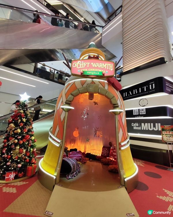 最紅嘅聖誕暖笠笠打卡位🎄🎁 7米高聖誕樹屋！