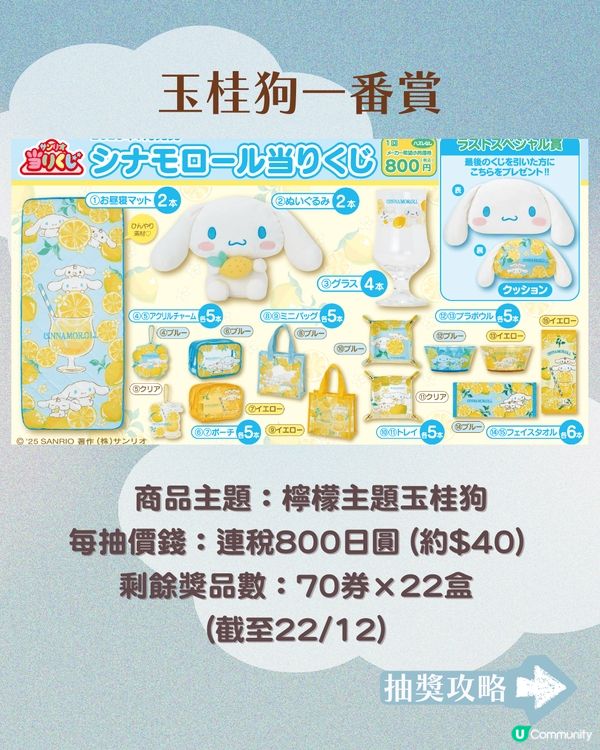 Sanrio 一番賞｜玉桂狗迷注意💙12月冬日Cafe主題一番賞登場！附網上抽獎小貼士🗳️