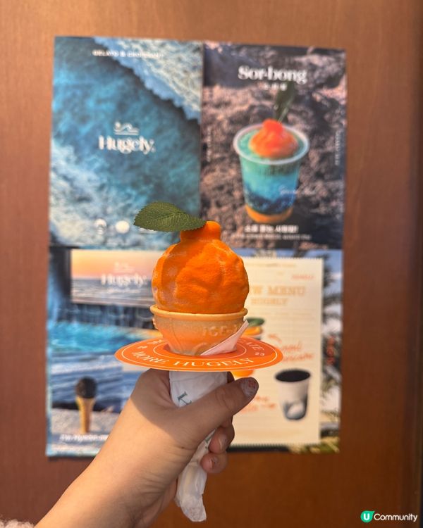 濟州機場🍦必食！柑橘🍊石頭雪糕😋！海景打卡📸！