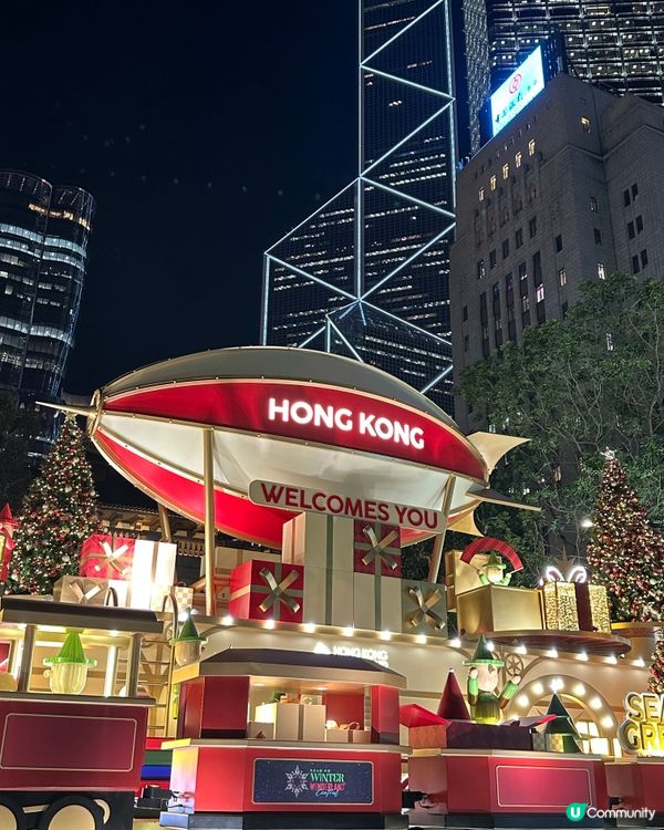 中環唔洗走回頭路聖誕打卡路線🎄