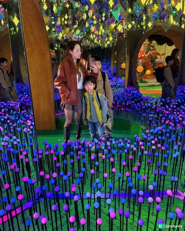 近近地東九龍免費打卡聖誕裝置