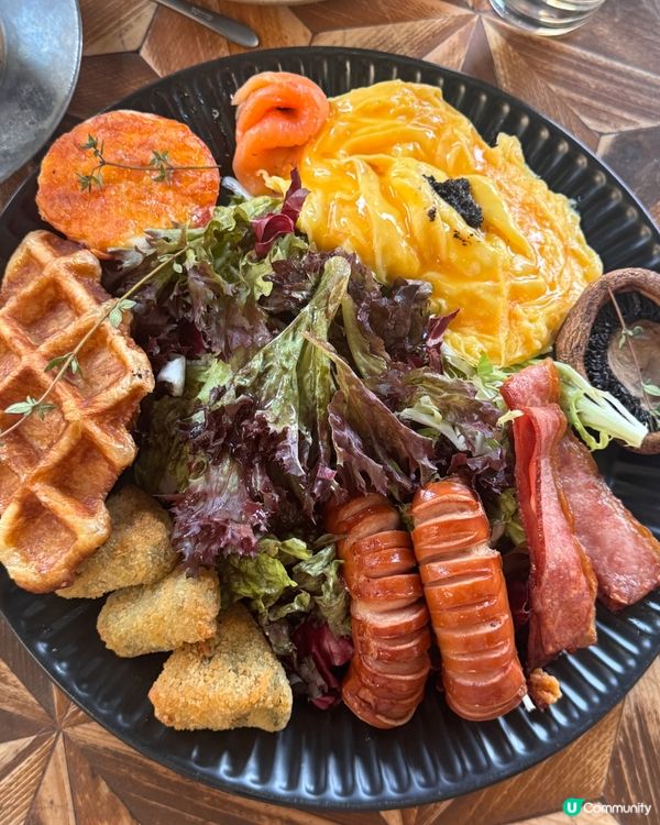 大圍超人氣Cafe✨超足料明太子意粉🥰