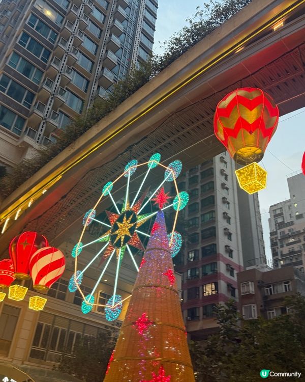 今年囍匯嘅聖誕裝飾真係好有氣氛 🎄