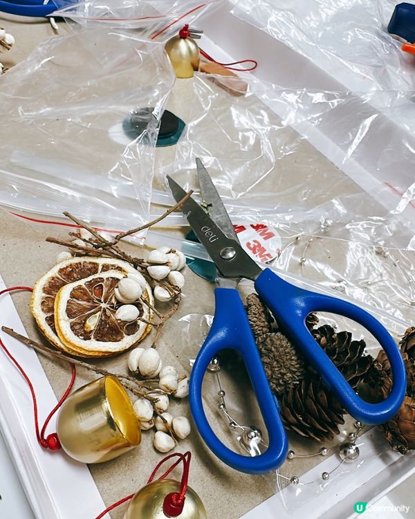 從零開始砌聖誕樹！新鮮松枝＋熱熔槍＝超有成就感🎄🔥