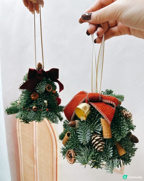 從零開始砌聖誕樹！新鮮松枝＋熱熔槍＝超有成就感🎄🔥