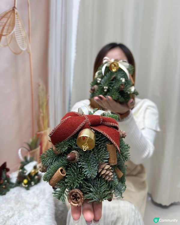 從零開始砌聖誕樹！新鮮松枝＋熱熔槍＝超有成就感🎄🔥