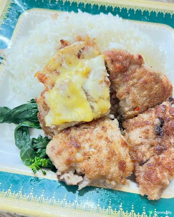 大熱肉餅飯
