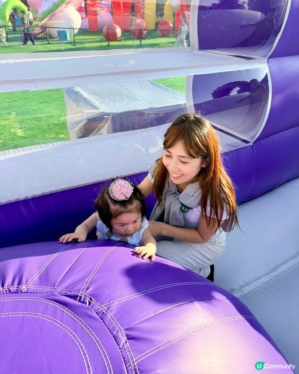 【親子必去！西九夢幻充氣樂園開幕🎉】