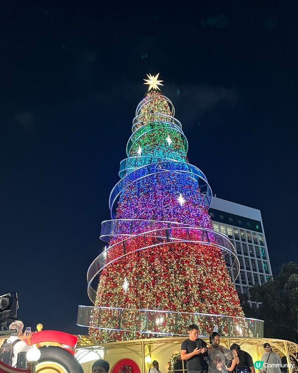 中環皇后像廣場的聖誕佈置