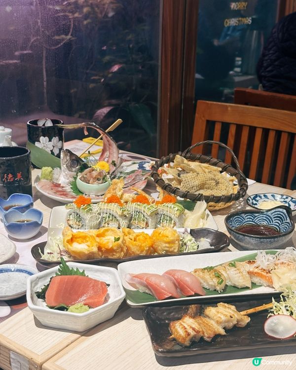 德美壽司🤤放工必食！炸物刺身超正！🍣