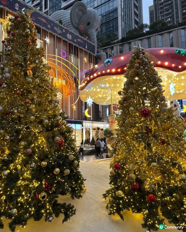 聖誕北上深圳萬象天地🎄！熱紅酒必飲！