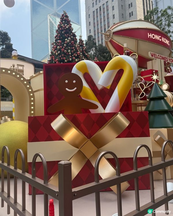 🎄 皇后像廣場聖誕亮點：冬日小鎮小木屋市集🎄