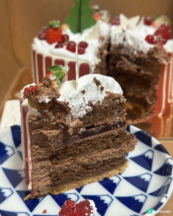 聖誕蛋糕推介🎂 夢幻雪白超好味！😋