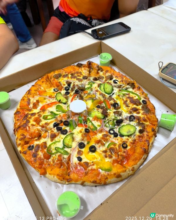 平凡但特色好食Pizza同雞翼
