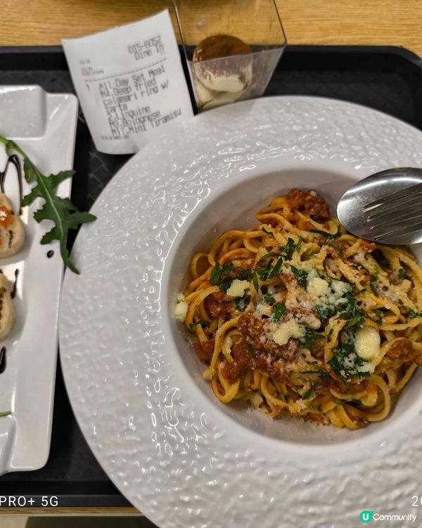 88蚊意大利麵餐