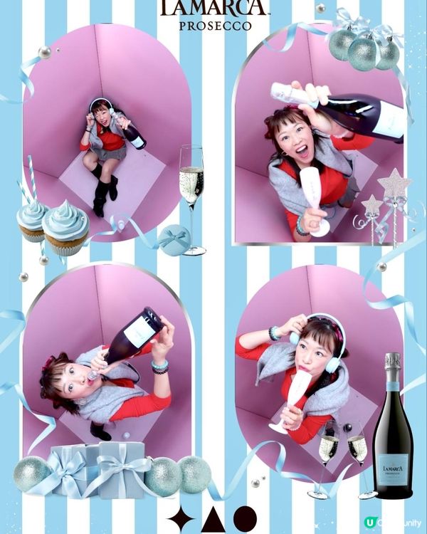 🥂聖誕要飲靚相！ 來玩人生四格🤳