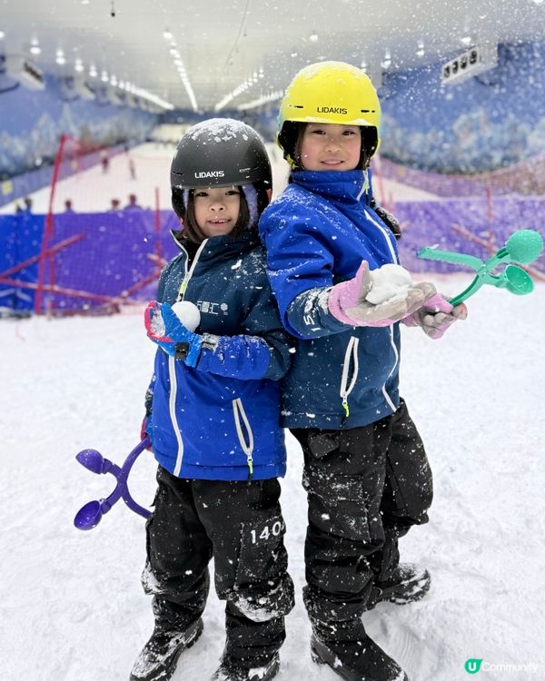 放假去邊度玩？珠海萬雪滙❄️！