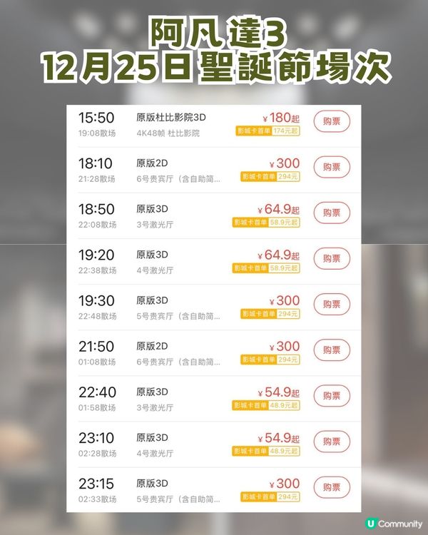 《阿凡達3》香港延期至1月？港人必去深圳4大電影院🎬