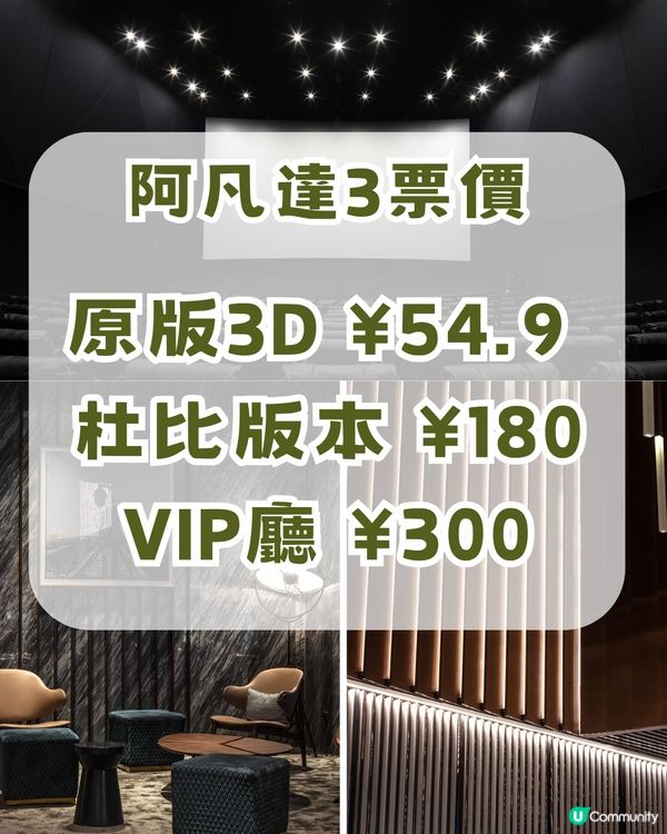 《阿凡達3》香港延期至1月？港人必去深圳4大電影院🎬