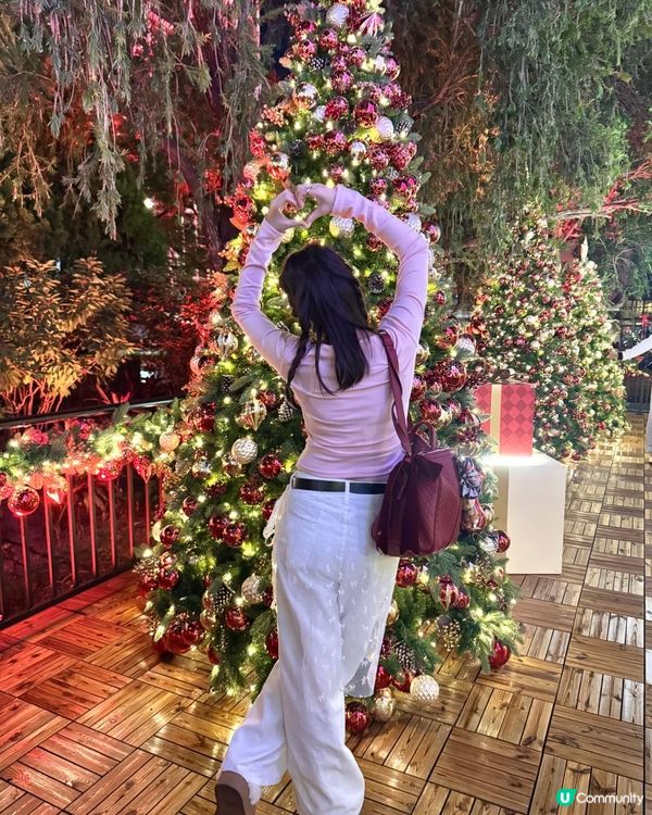 西九好靚但好多人... 所以我去咗呢度睇聖誕樹打卡📸