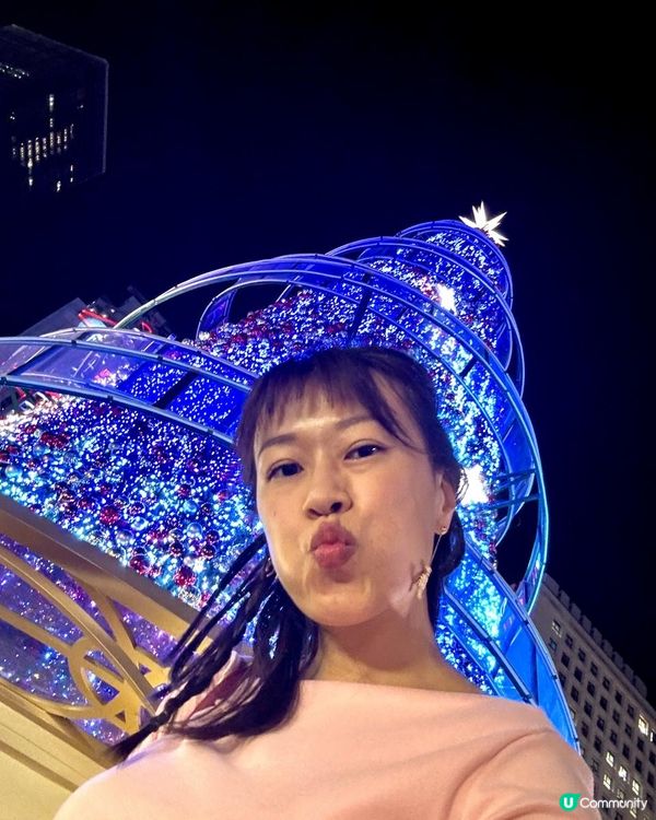 西九好靚但好多人... 所以我去咗呢度睇聖誕樹打卡📸