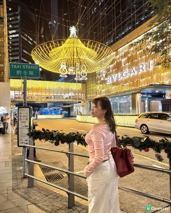 西九好靚但好多人... 所以我去咗呢度睇聖誕樹打卡📸