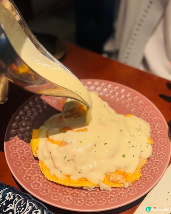 聖誕熊仔蛋包飯🐻！超可愛呀😍！