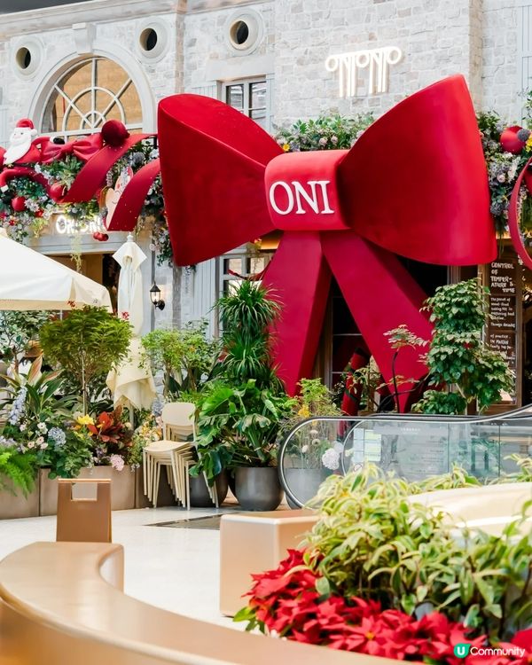 深圳深業上城聖誕小鎮必去🎄超巨型白色毛絨熊打卡影相勁可愛🧸